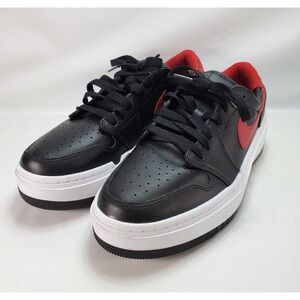 Air Jordan 1 Elevate Low Black Gym Red DH7004-061 Women's Shoe Size 11 Bred